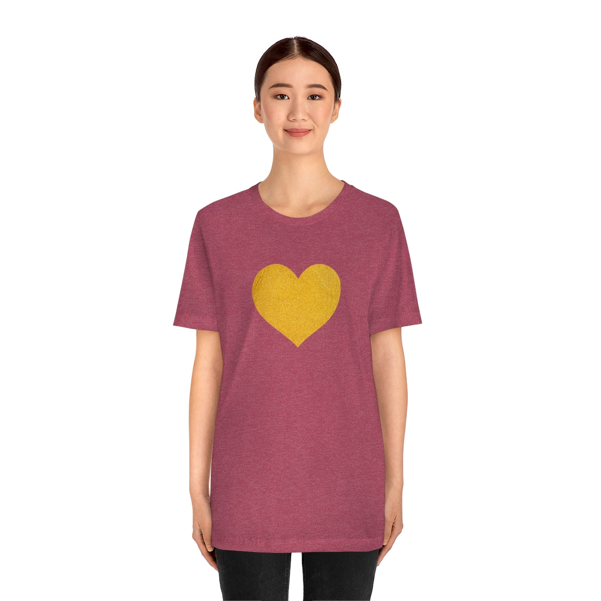 Heart of Gold // Unisex Jersey Short Sleeve Tee