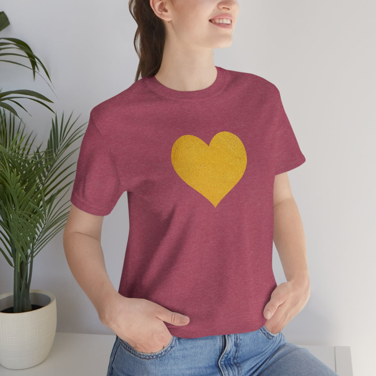 Heart of Gold // Unisex Jersey Short Sleeve Tee