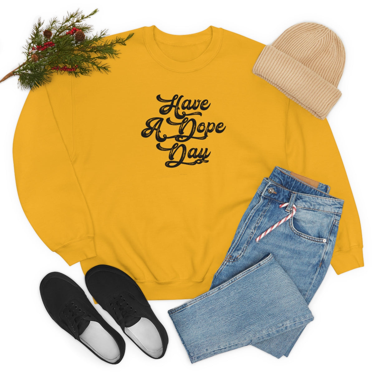Have A Dope Day™ // Unisex Heavy Blend™ Crewneck Sweatshirt