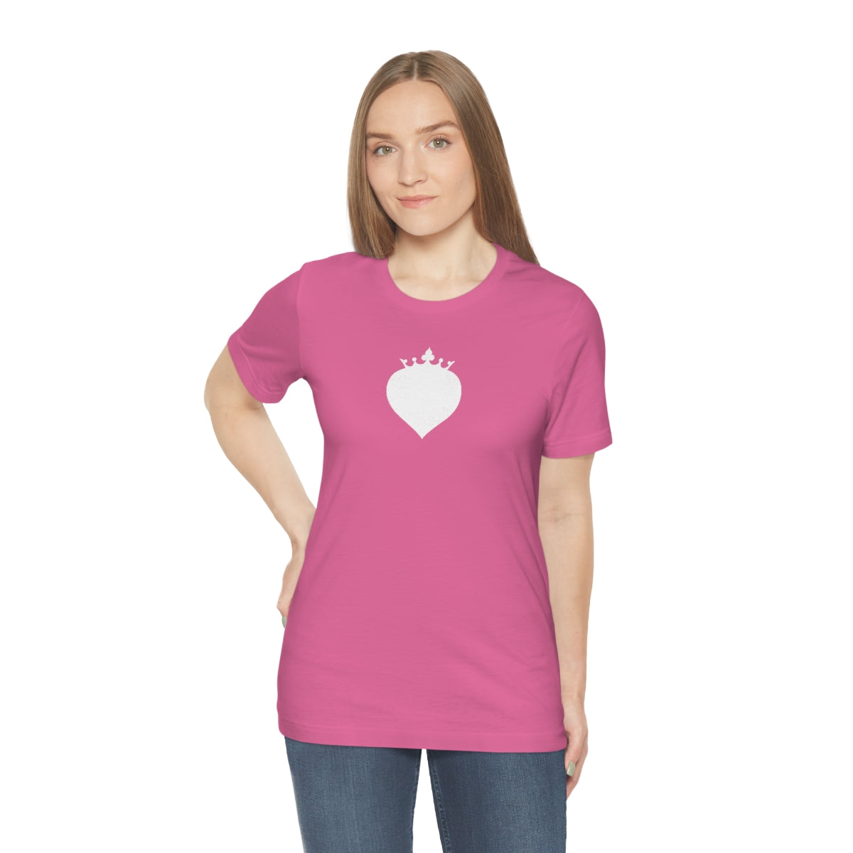 Royal Heart // Unisex Jersey Short Sleeve Tee