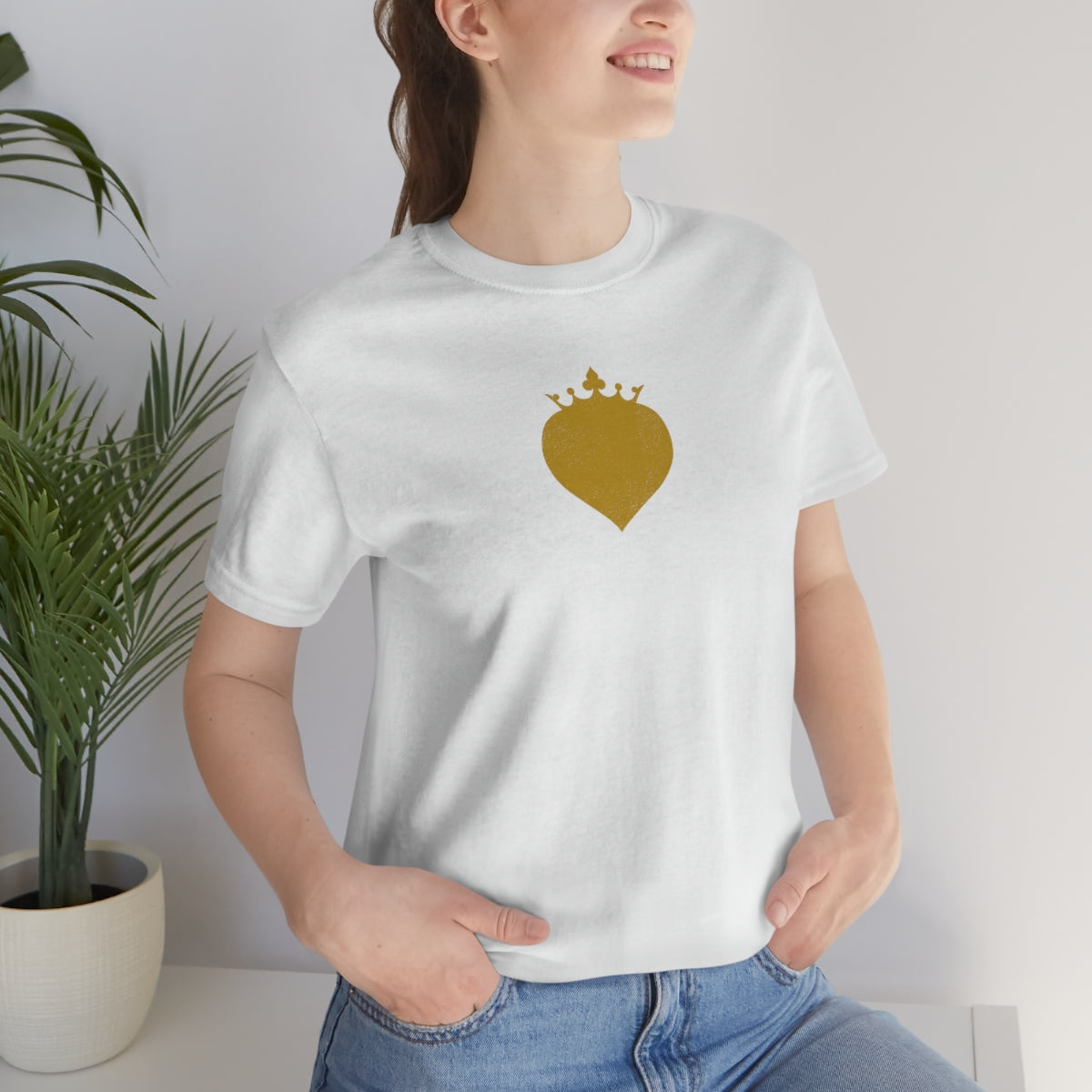 Royal Heart // Unisex Jersey Short Sleeve Tee