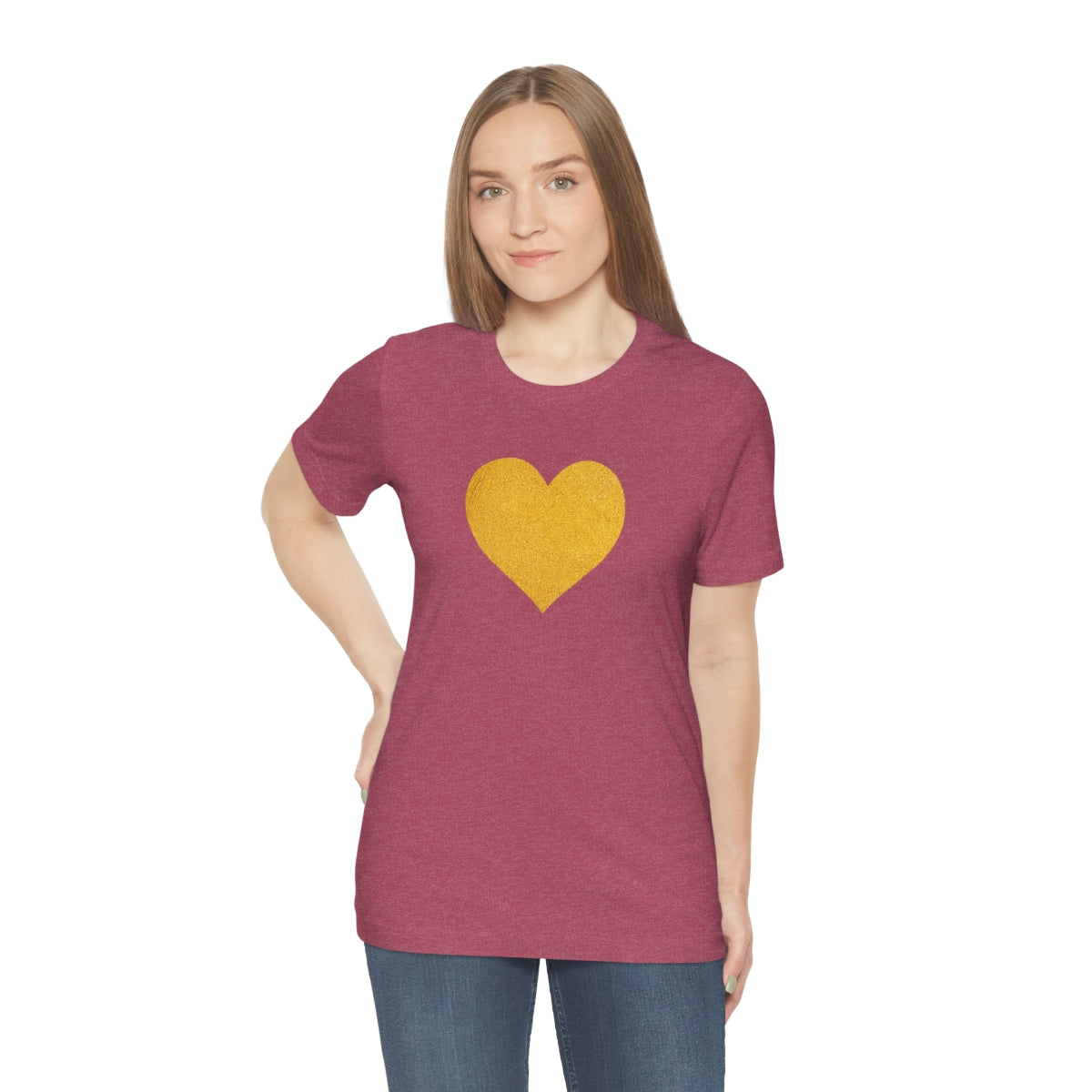 Heart of Gold // Unisex Jersey Short Sleeve Tee