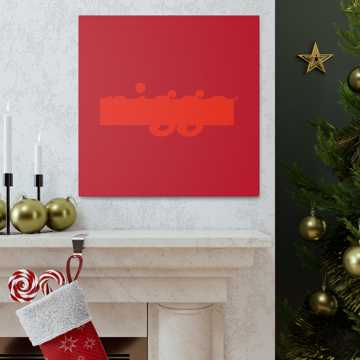 That Red Nigga™ // Canvas Gallery Wraps