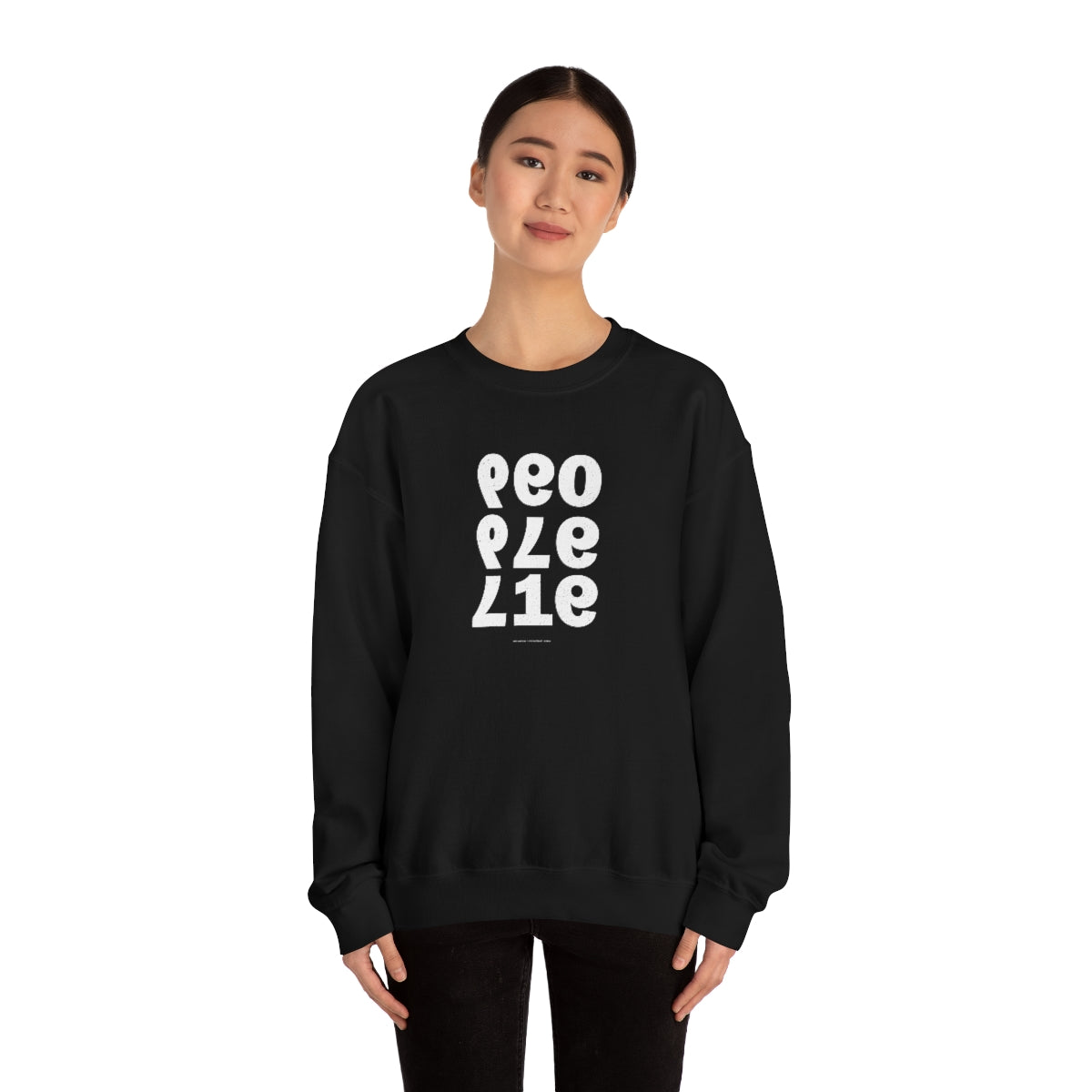 …NumbersDon’t (blanca) // Unisex Heavy Blend™ Crewneck Sweatshirt