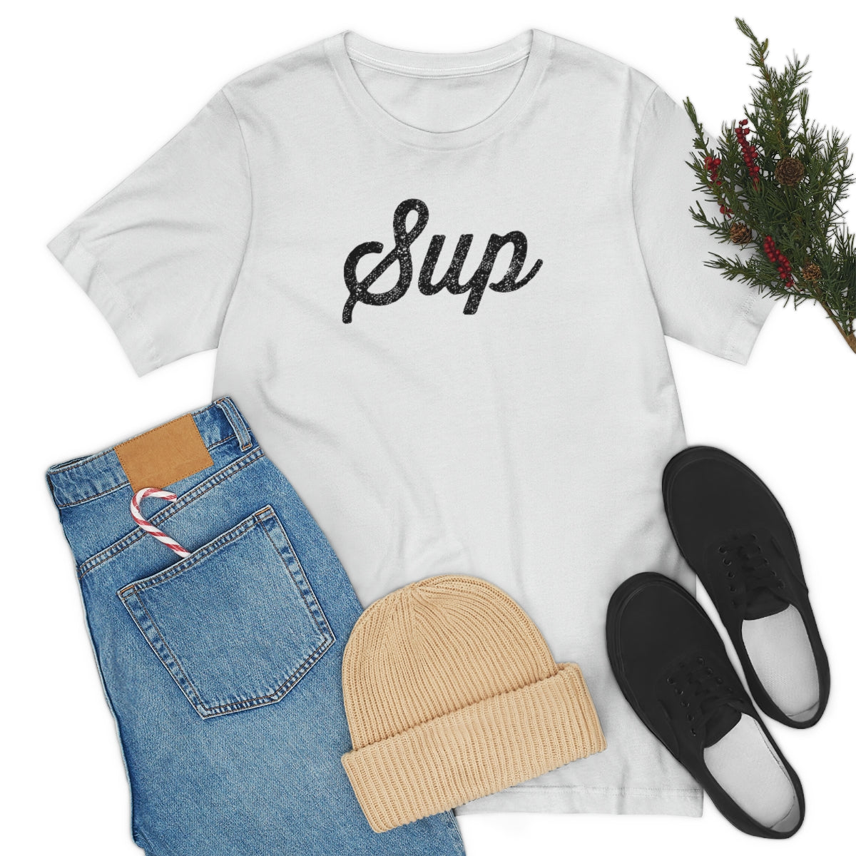 Sup (negra) // Unisex Jersey Short Sleeve Tee