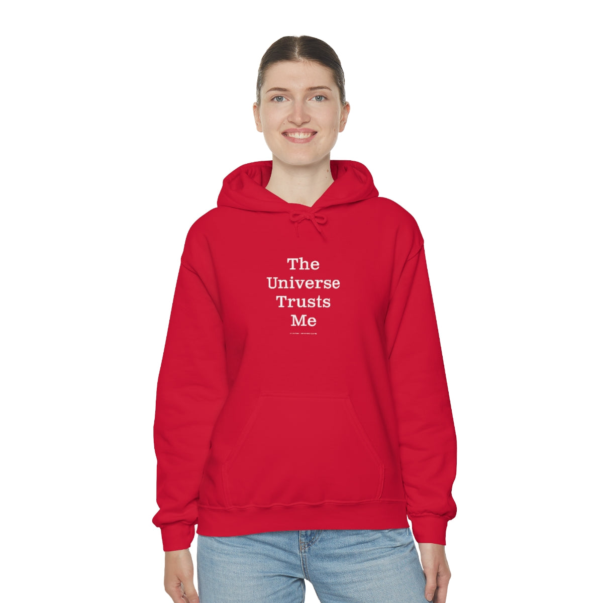 The Universe Trusts Me™ //  Unisex Heavy Blend™ Hooded Sweatshirt