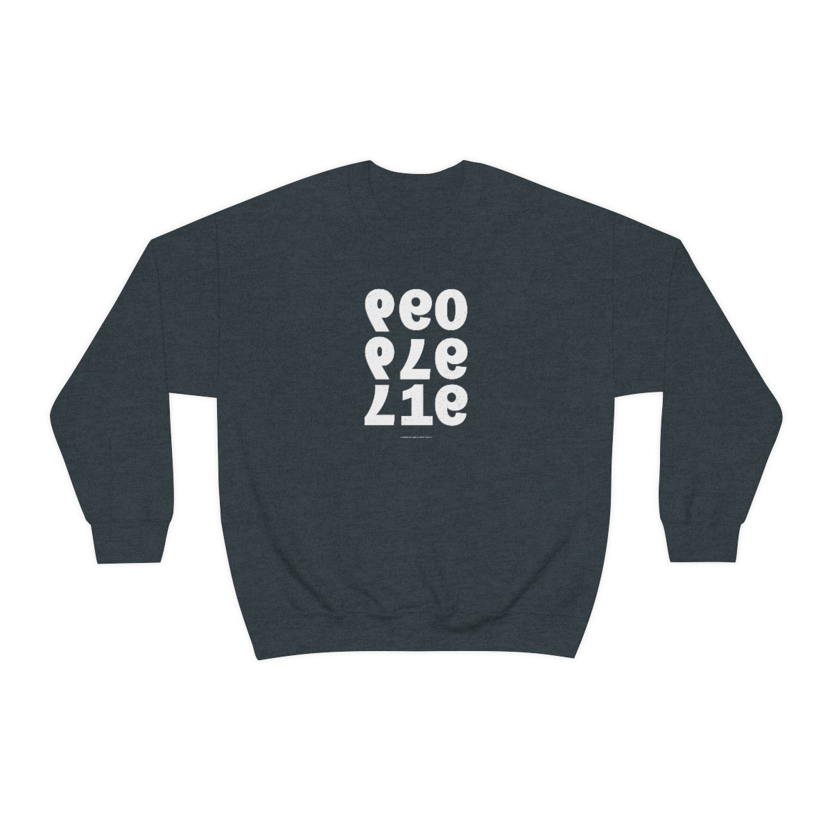 …NumbersDon’t (blanca) // Unisex Heavy Blend™ Crewneck Sweatshirt