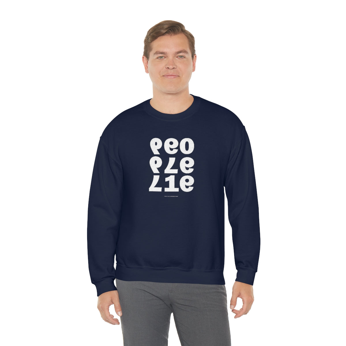 …NumbersDon’t (blanca) // Unisex Heavy Blend™ Crewneck Sweatshirt