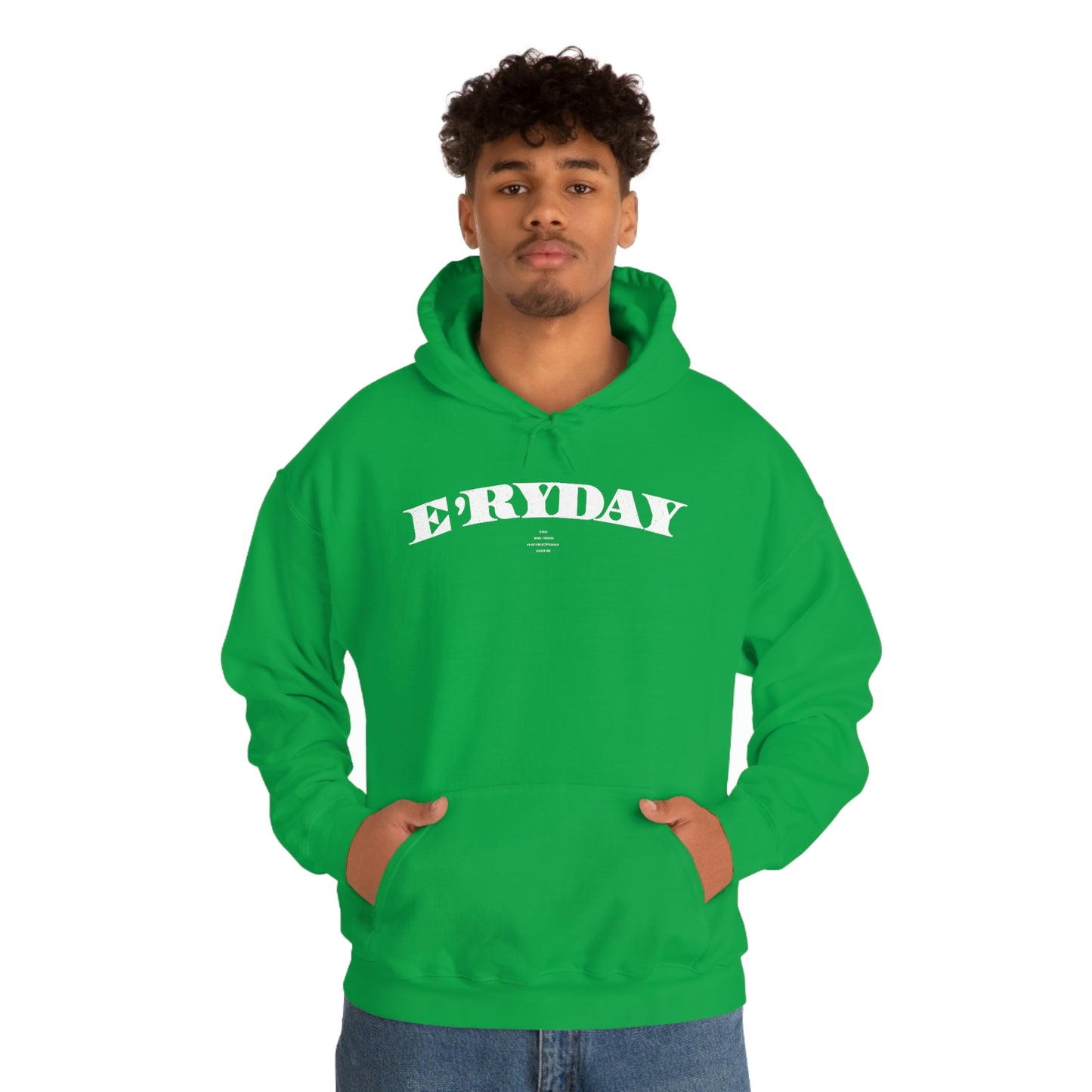 E’rydat/; The First Day // Unisex Heavy Blend™ Hooded Sweatshirt