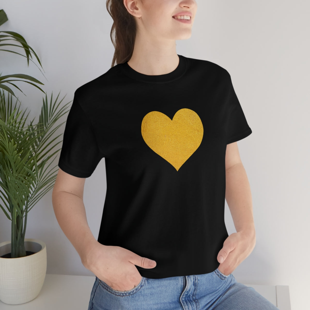 Heart of Gold // Unisex Jersey Short Sleeve Tee