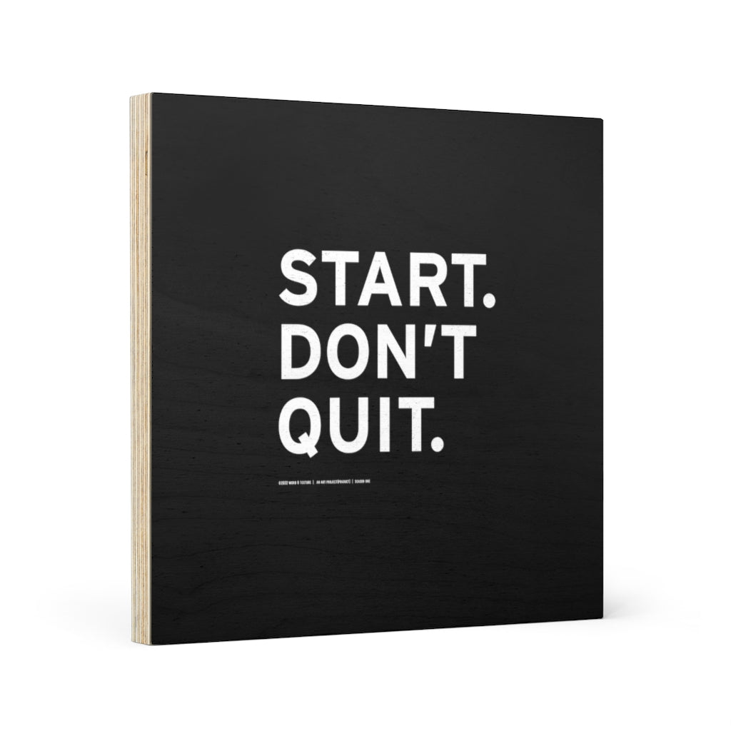 Mile1 // S1S3 // Powder // “2 Rules” // Wood Canvas