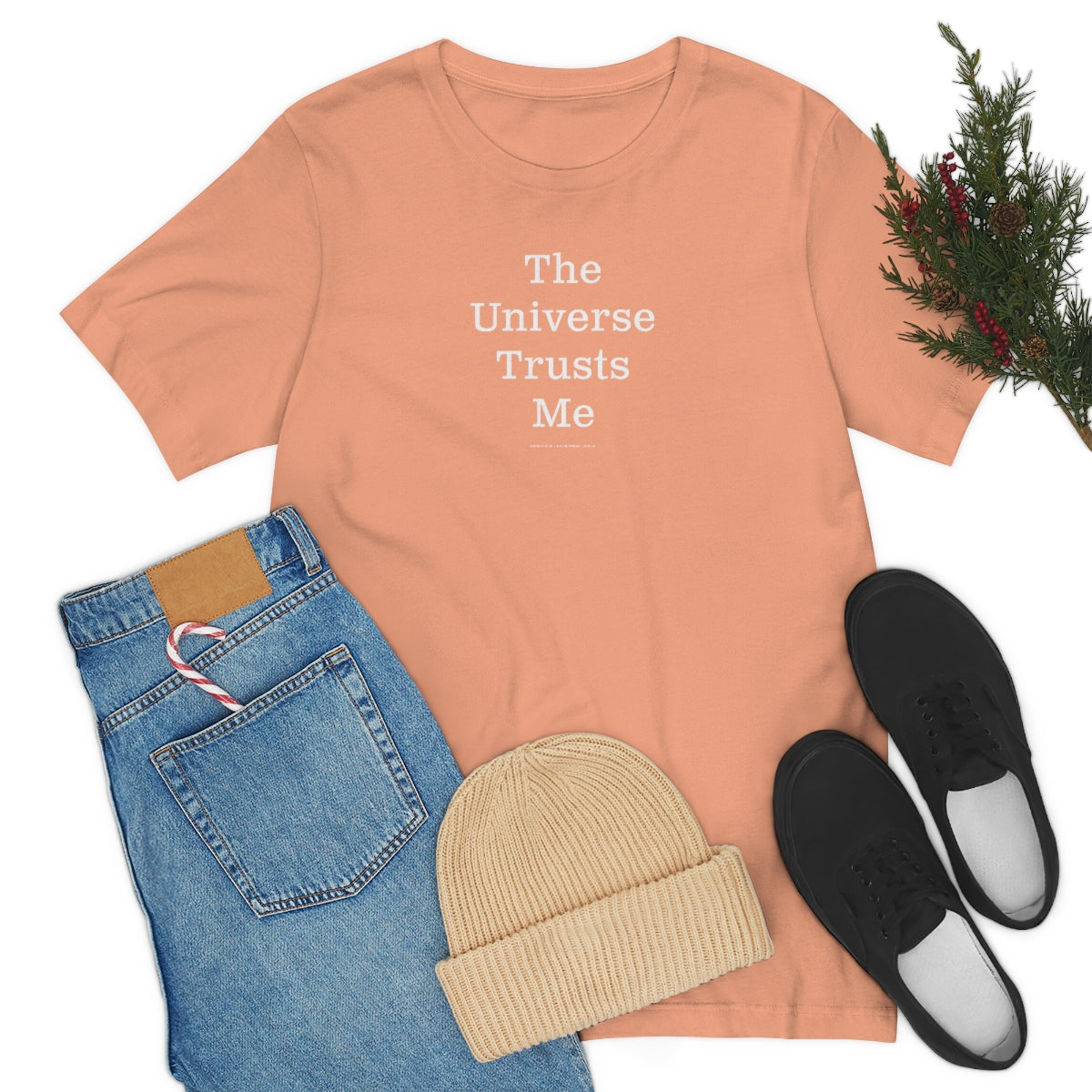 The Universe Trusts Me // Unisex Jersey Short Sleeve Tee