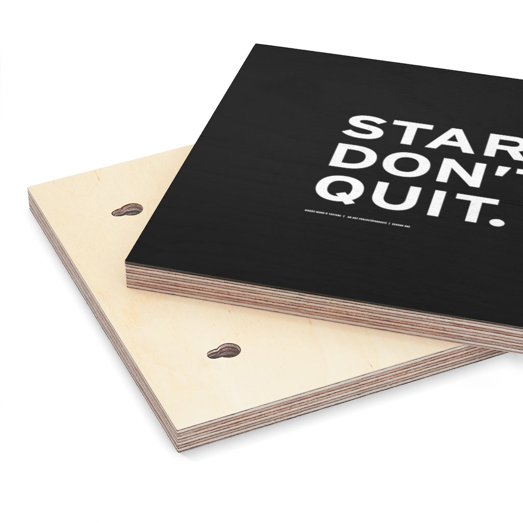 Mile1 // S1S3 // Powder // “2 Rules” // Wood Canvas