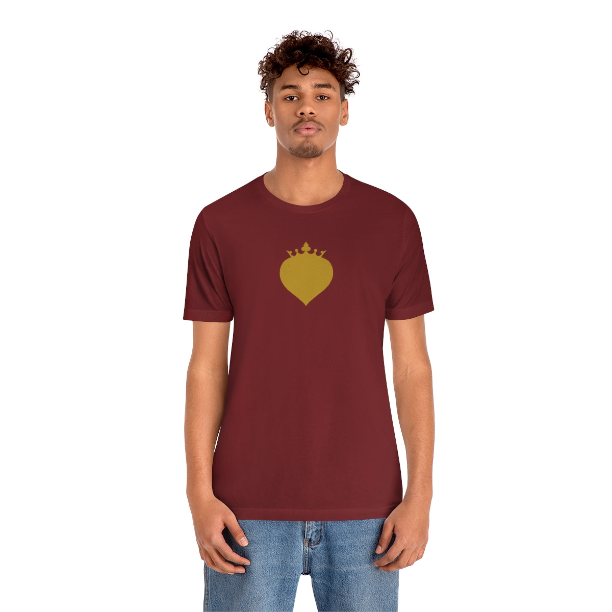 Royal Heart // Unisex Jersey Short Sleeve Tee