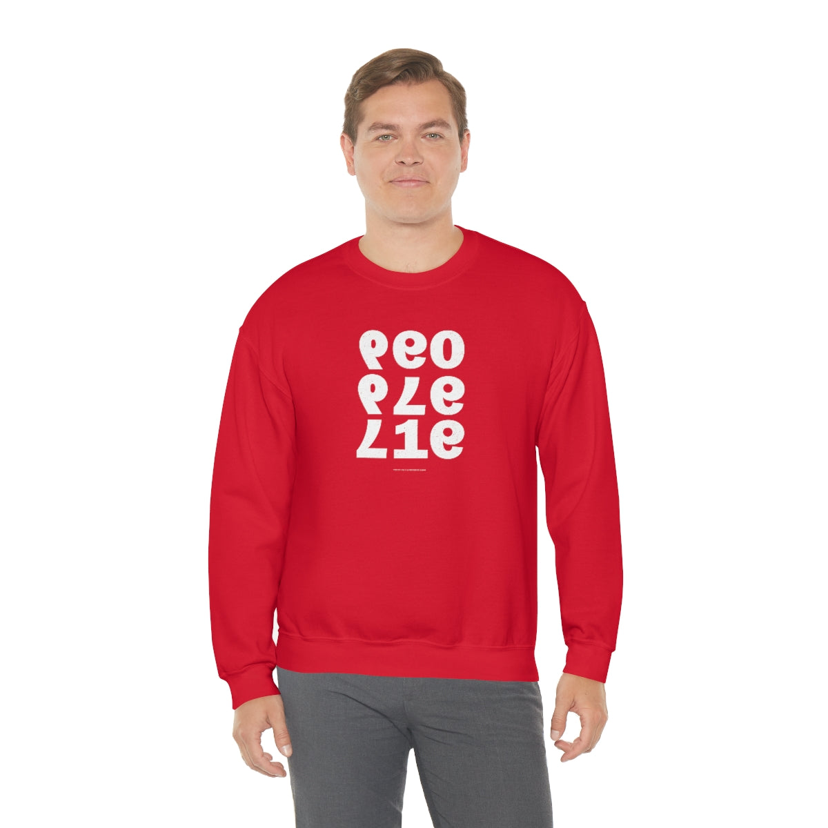 …NumbersDon’t (blanca) // Unisex Heavy Blend™ Crewneck Sweatshirt