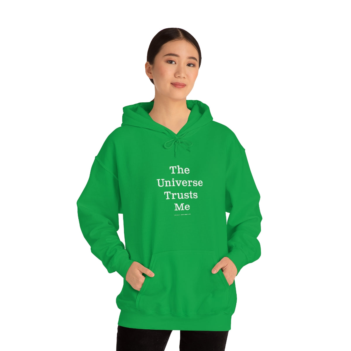 The Universe Trusts Me™ //  Unisex Heavy Blend™ Hooded Sweatshirt