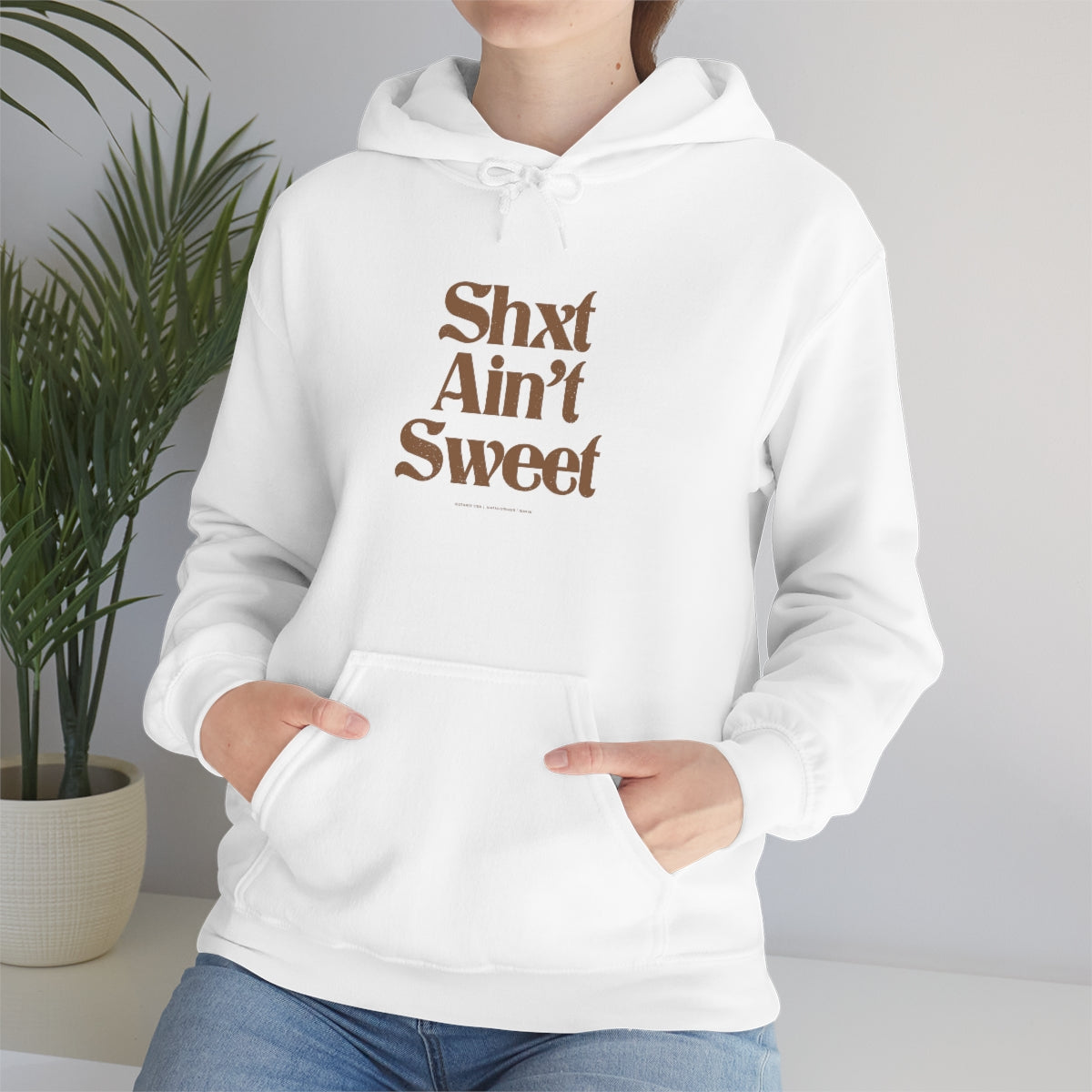 Shxt Ain’t Sweet™ //. Unisex Heavy Blend™ Hooded Sweatshirt