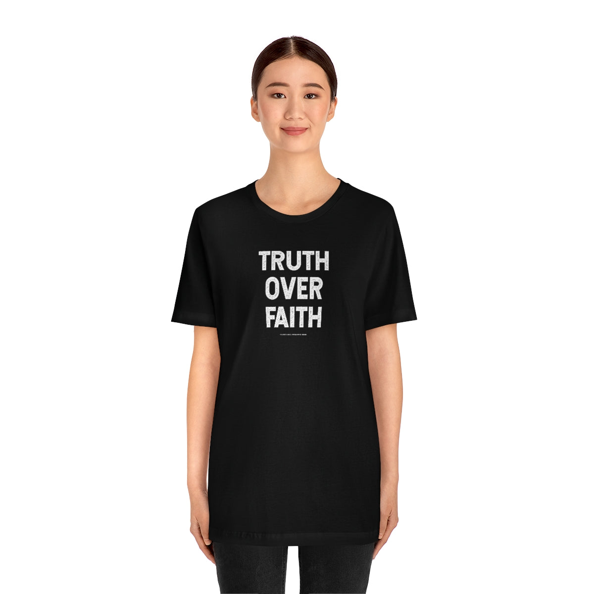 Truth Over Faith™ // Unisex Jersey Short Sleeve Tee
