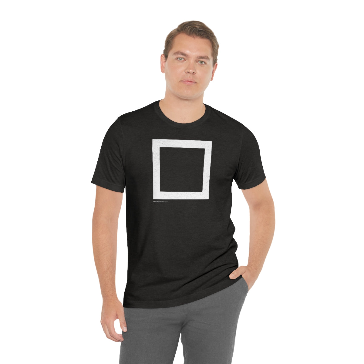 Square (blanca) // Unisex Jersey Short Sleeve Tee