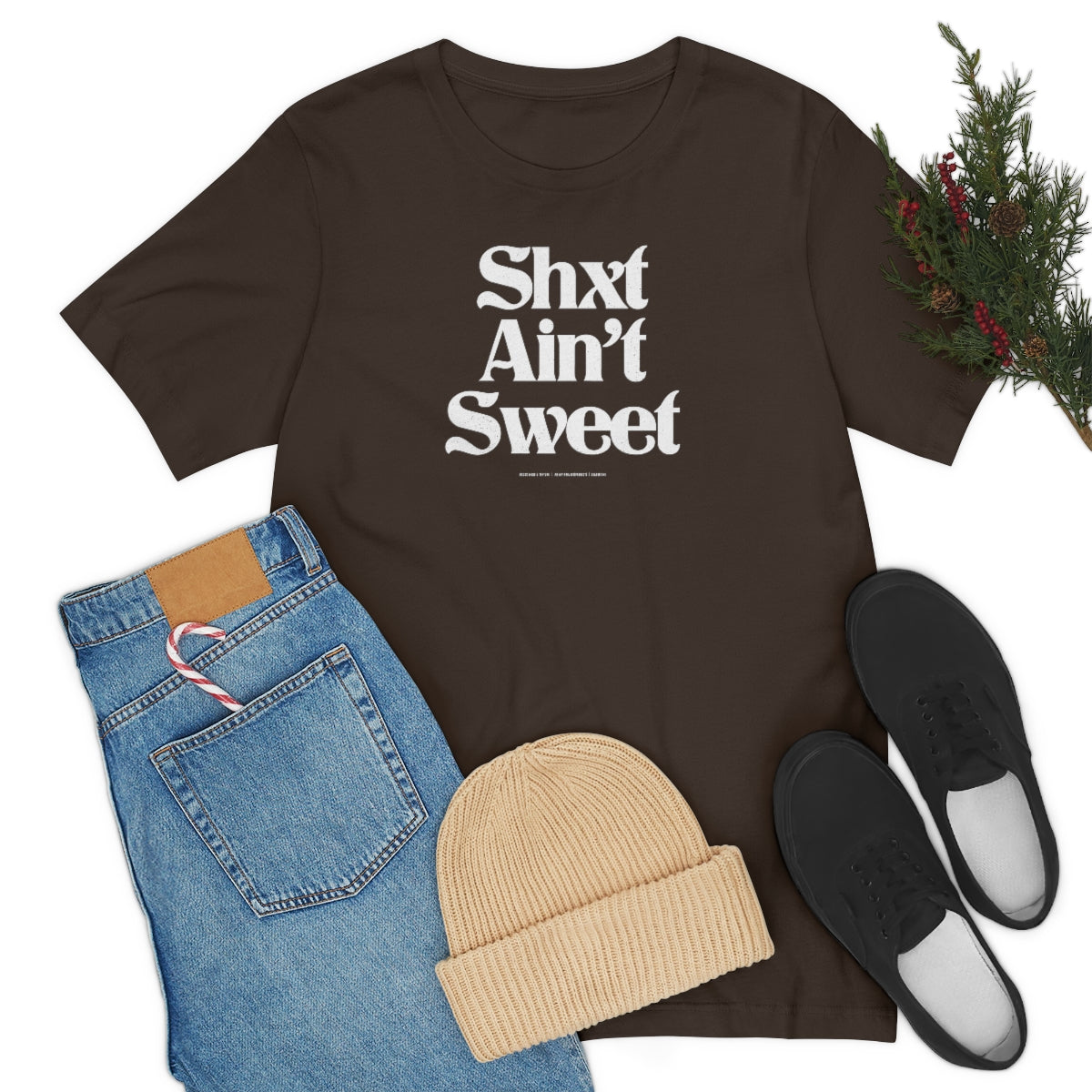Shxt Ain’t Sweet // Unisex Jersey Short Sleeve Tee
