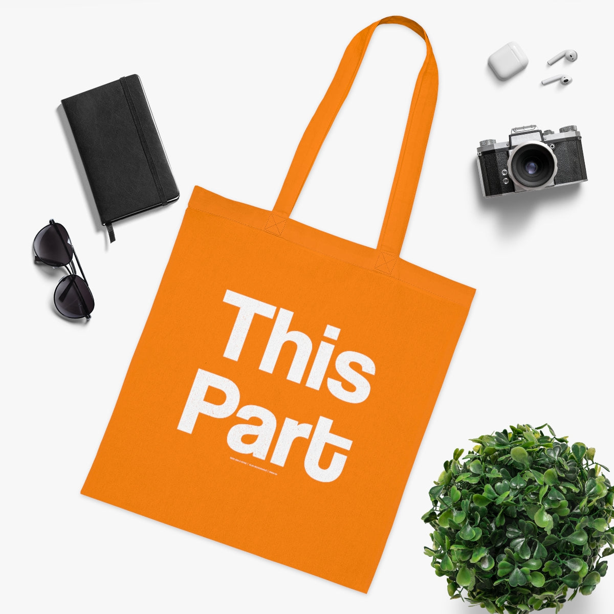 This Part/That Part // Cotton Tote