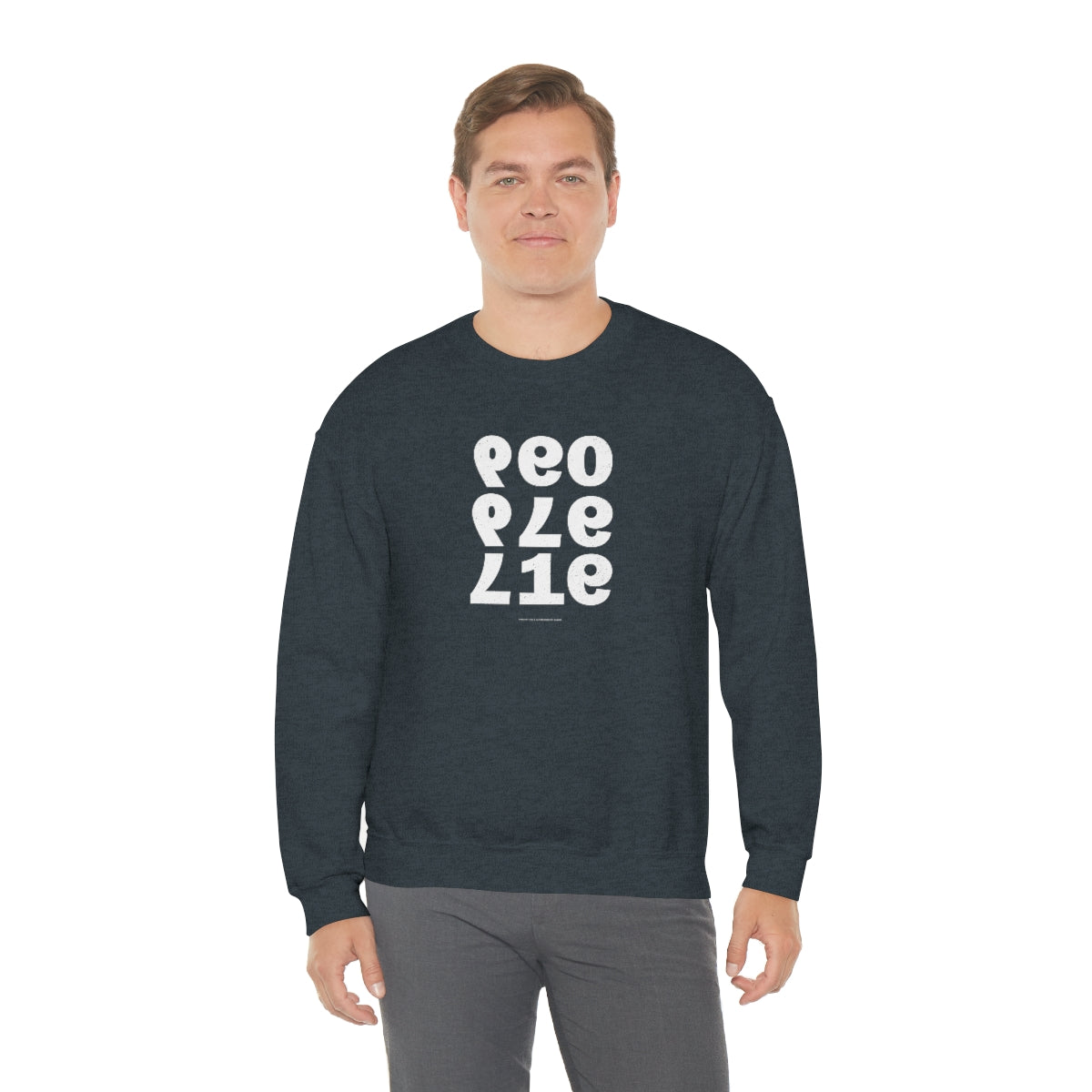 …NumbersDon’t (blanca) // Unisex Heavy Blend™ Crewneck Sweatshirt
