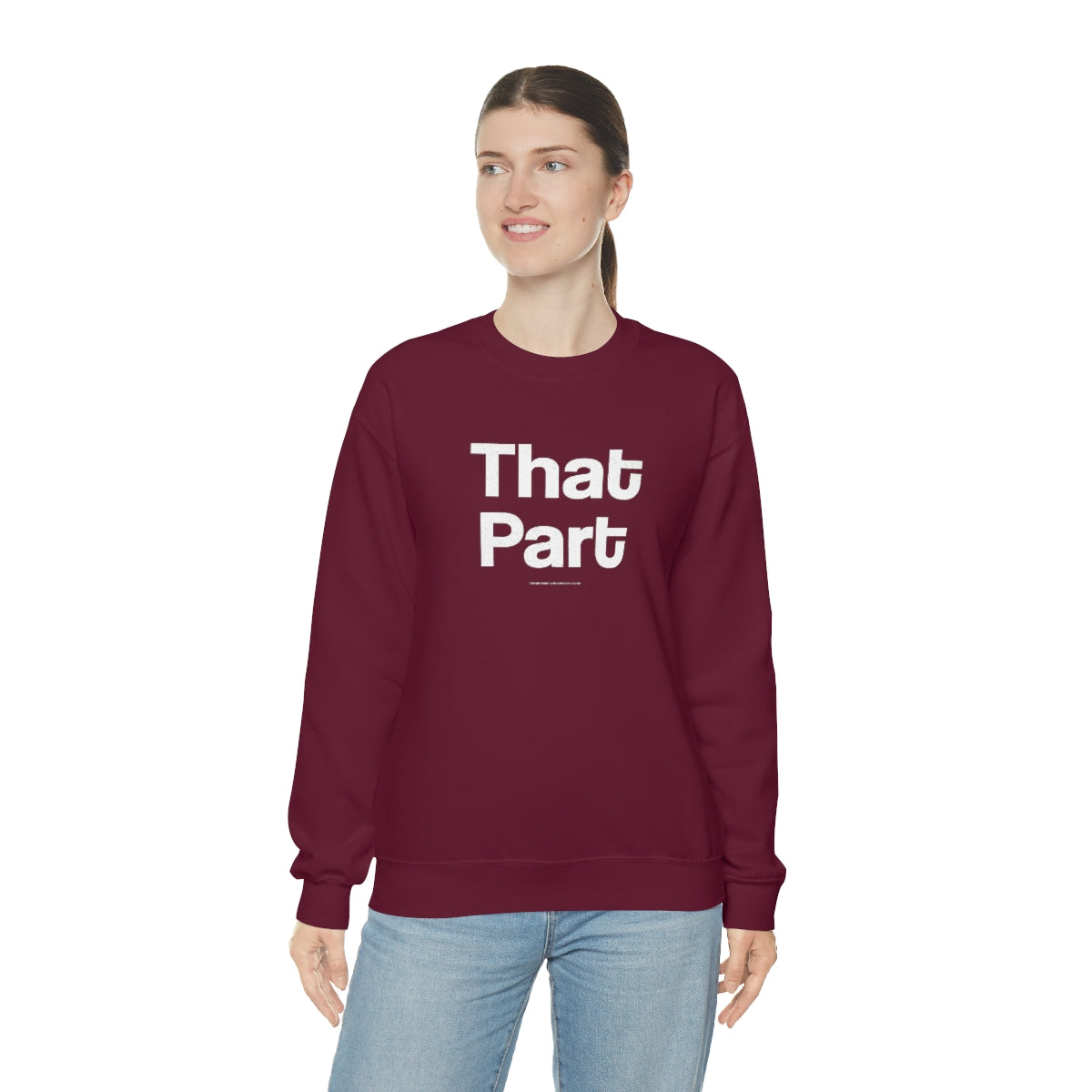 That Part //Unisex Heavy Blend™ Crewneck Sweatshirt