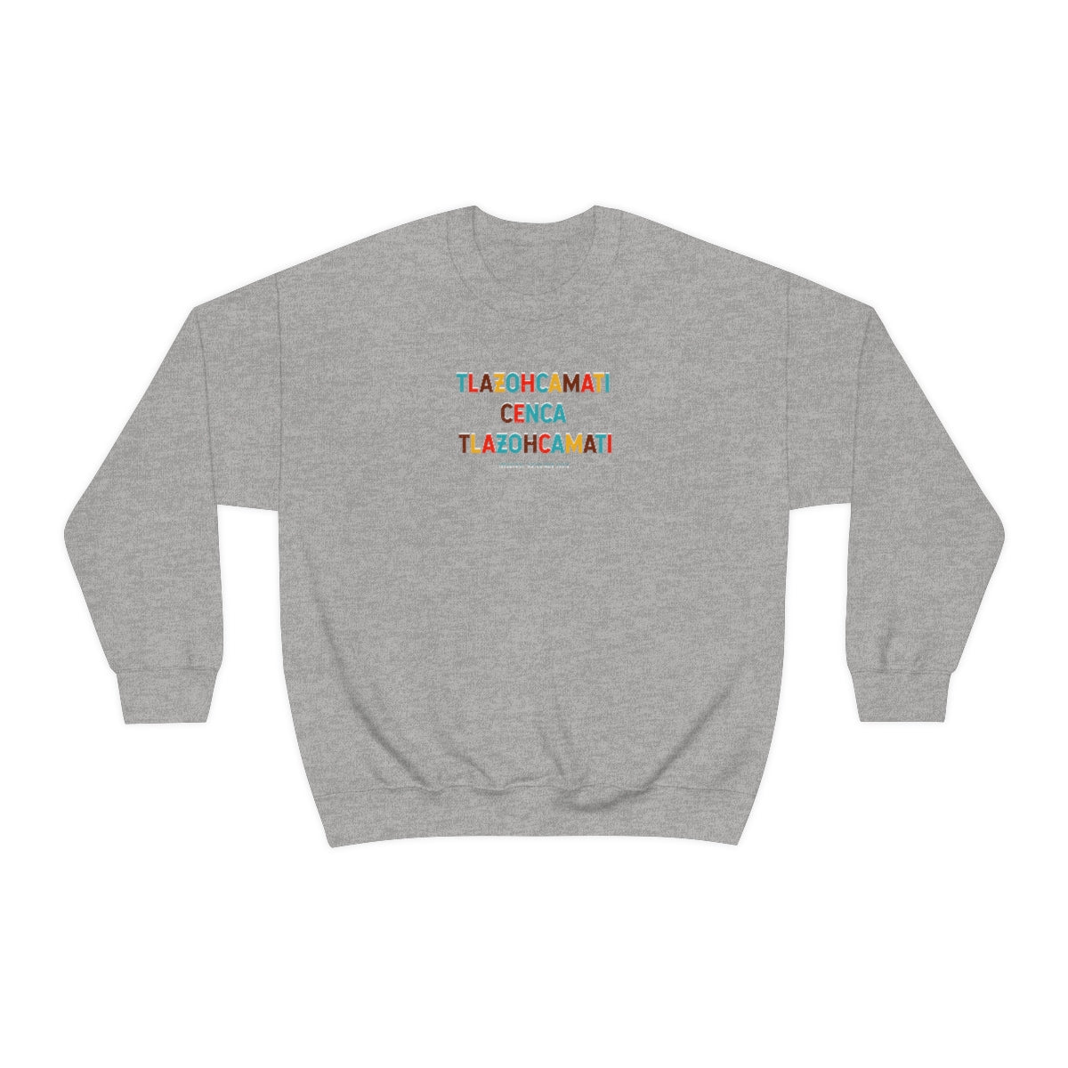 Tlazohcamati (Aztec Thank You) // Unisex Heavy Blend™ Crewneck Sweatshirt
