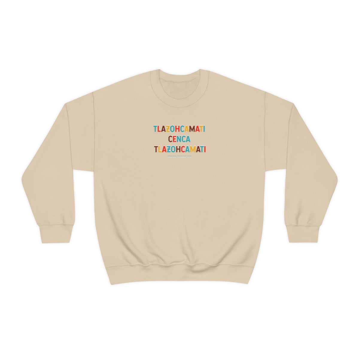 Tlazohcamati (Aztec Thank You) // Unisex Heavy Blend™ Crewneck Sweatshirt