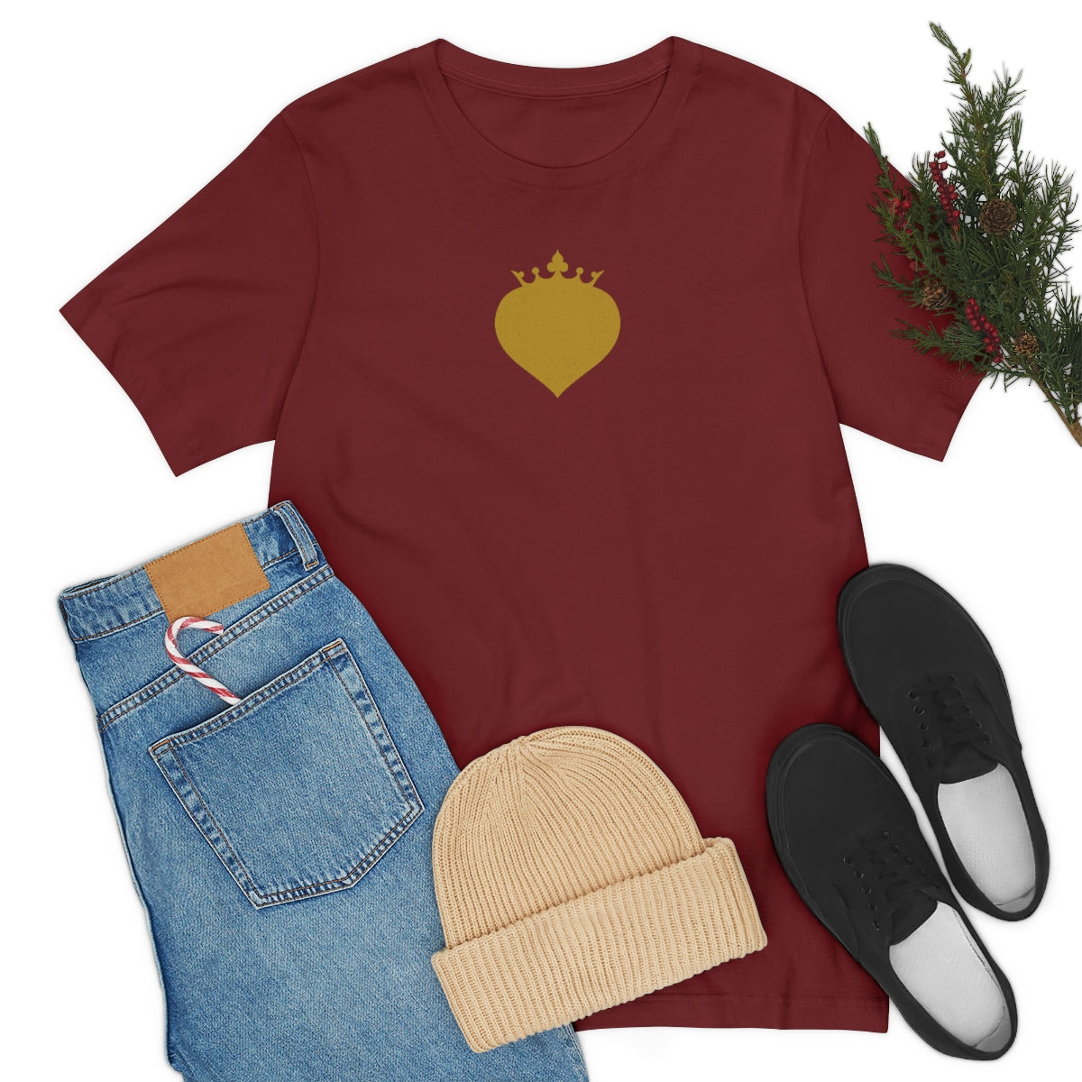 Royal Heart // Unisex Jersey Short Sleeve Tee