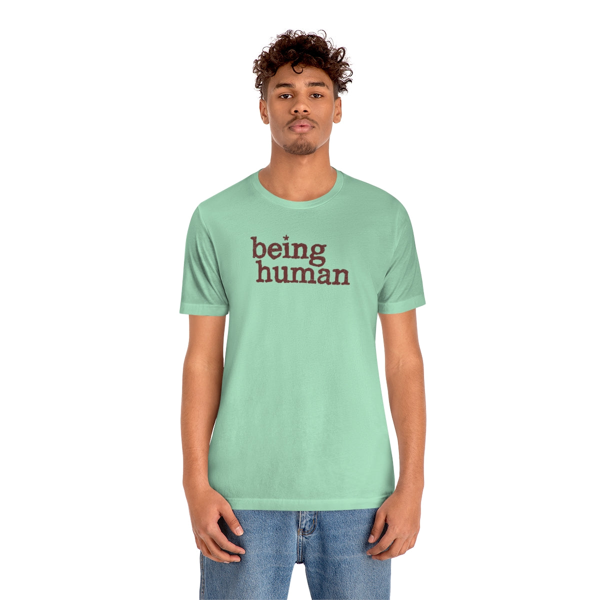 Being Human Tee™ (marrón) // Unisex Jersey Short Sleeve Tee