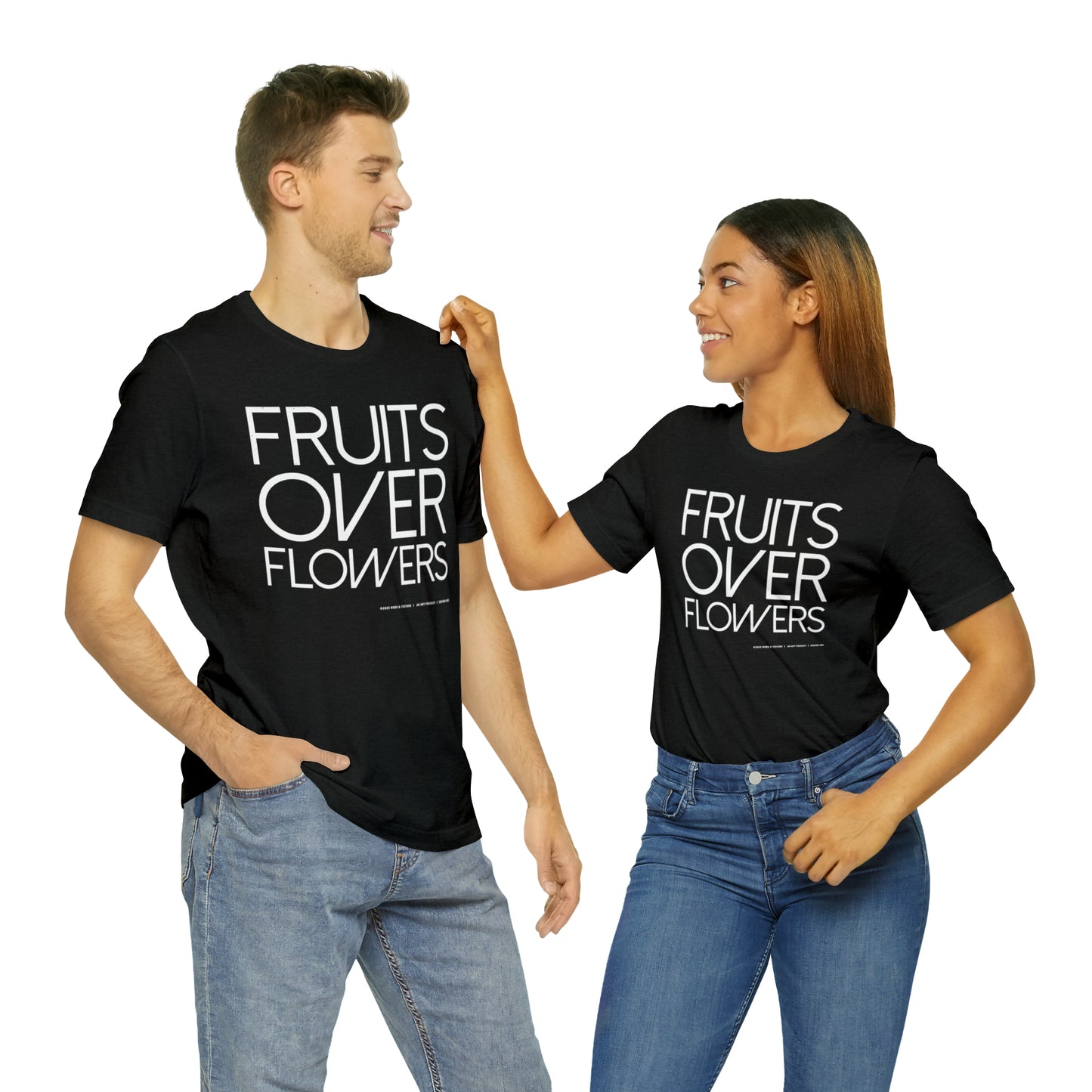 Fruits Over Flowers //Unisex Jersey Short Sleeve Tee