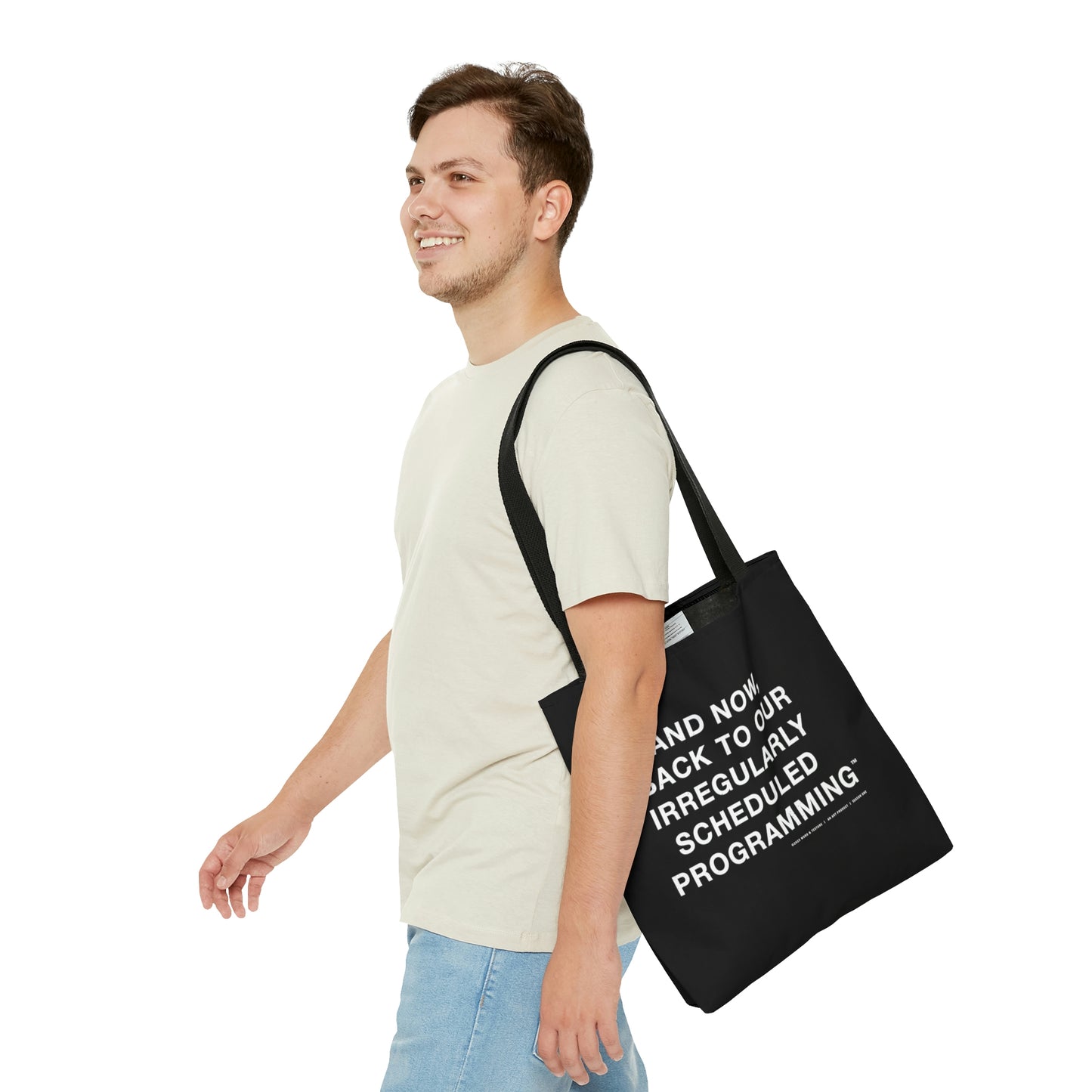 Irregular Programming (Blacked) // Tote Bag (AOP)