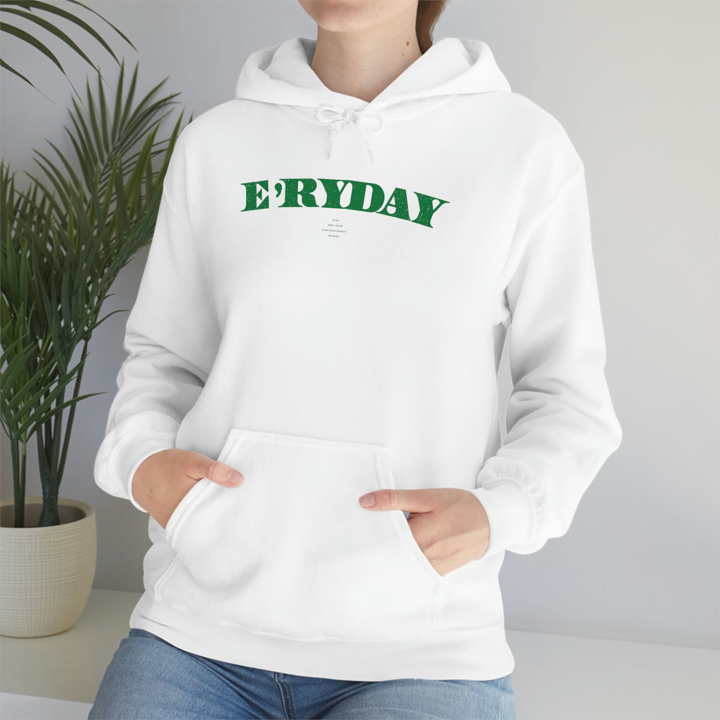 E’rydat/; The First Day // Unisex Heavy Blend™ Hooded Sweatshirt