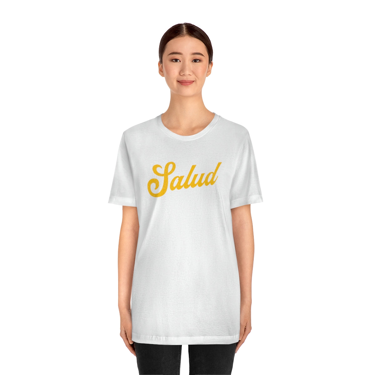 Salud™ (amarilla) // Unisex Jersey Short Sleeve Tee