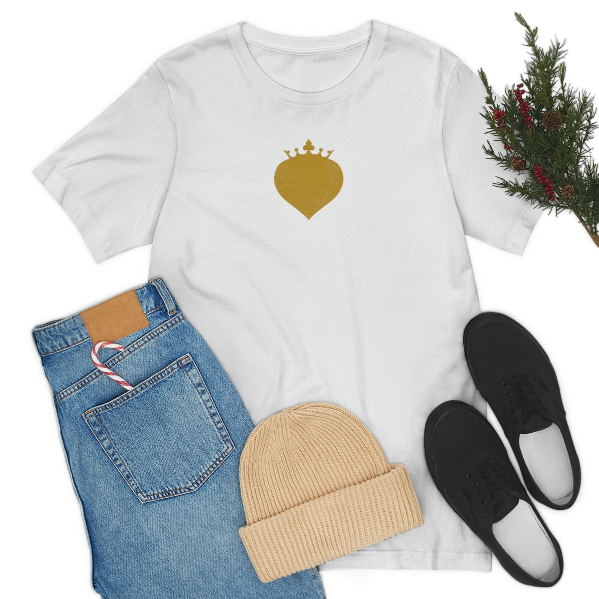Royal Heart // Unisex Jersey Short Sleeve Tee