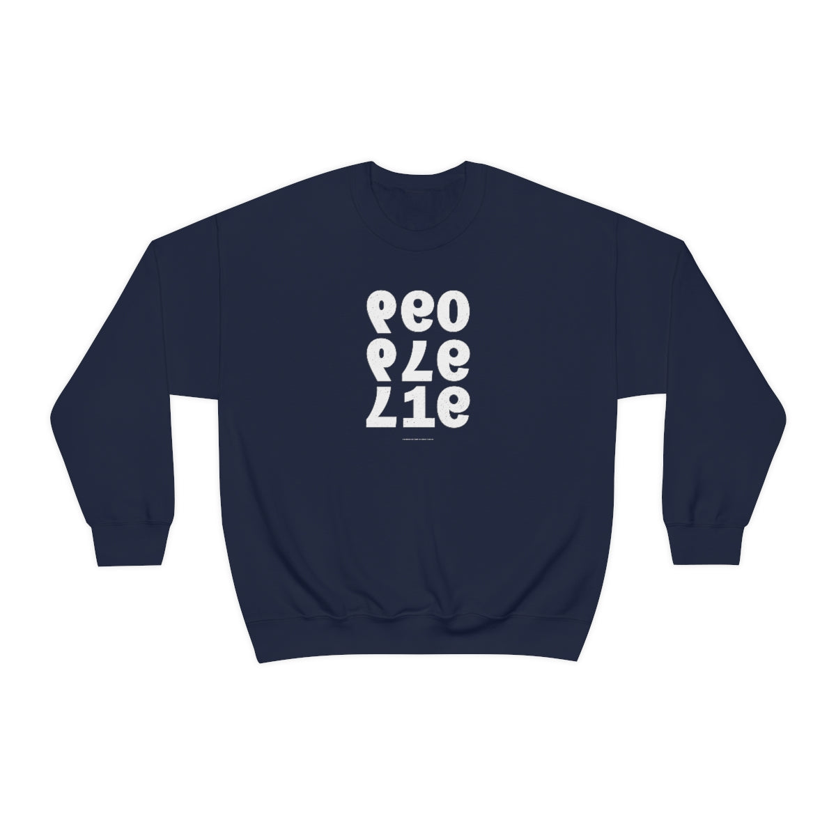 …NumbersDon’t (blanca) // Unisex Heavy Blend™ Crewneck Sweatshirt