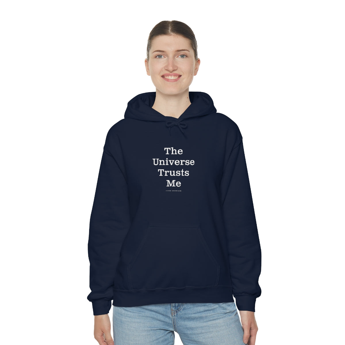 The Universe Trusts Me™ //  Unisex Heavy Blend™ Hooded Sweatshirt