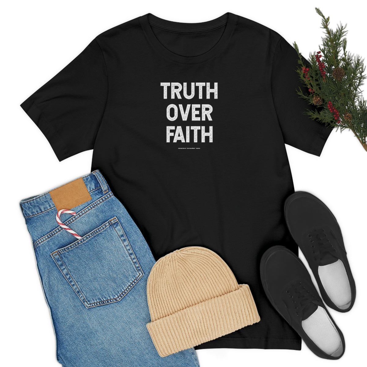 Truth Over Faith™ // Unisex Jersey Short Sleeve Tee