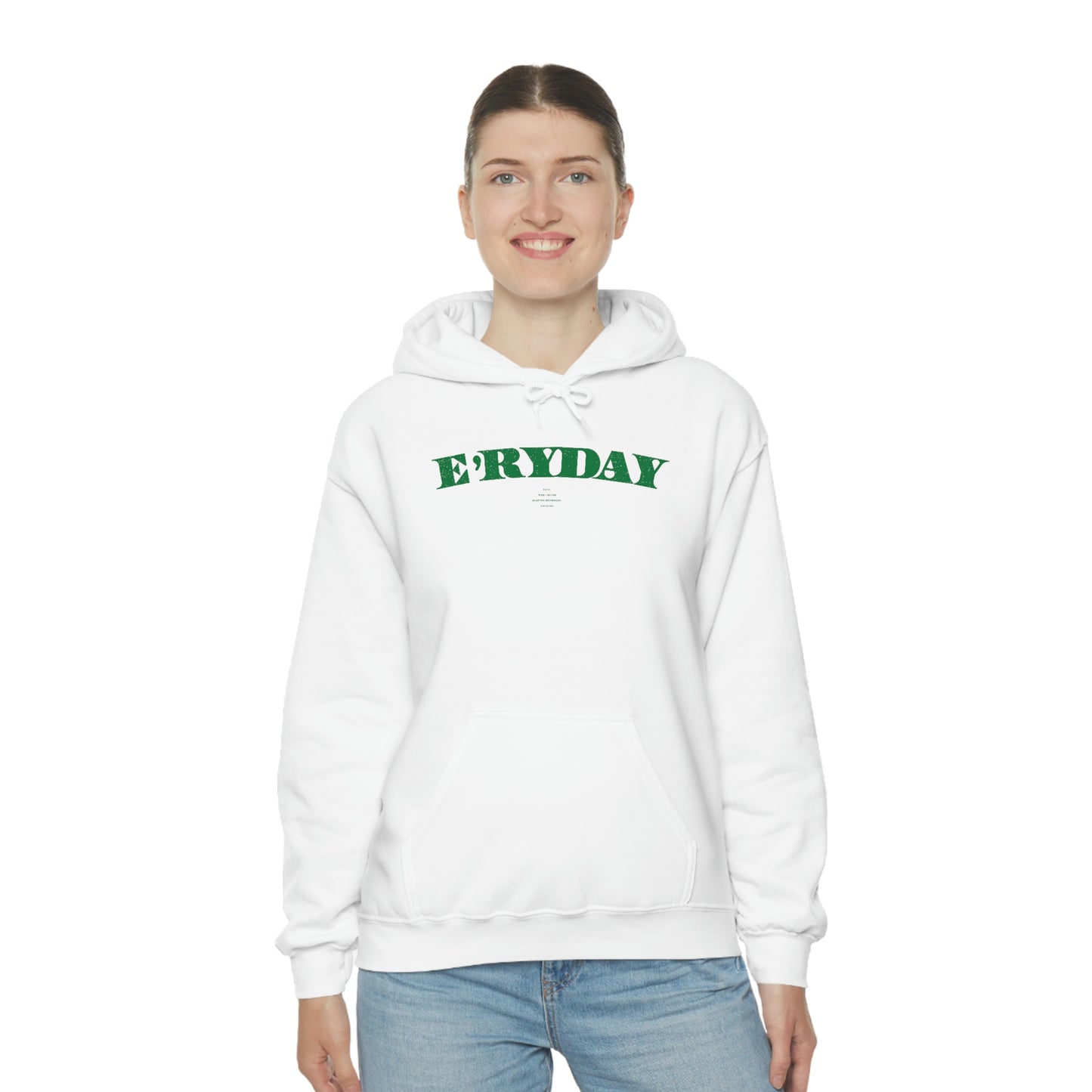 E’rydat/; The First Day // Unisex Heavy Blend™ Hooded Sweatshirt