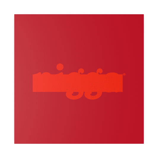 That Red Nigga™ // Matte Canvas, Stretched, 0.75"