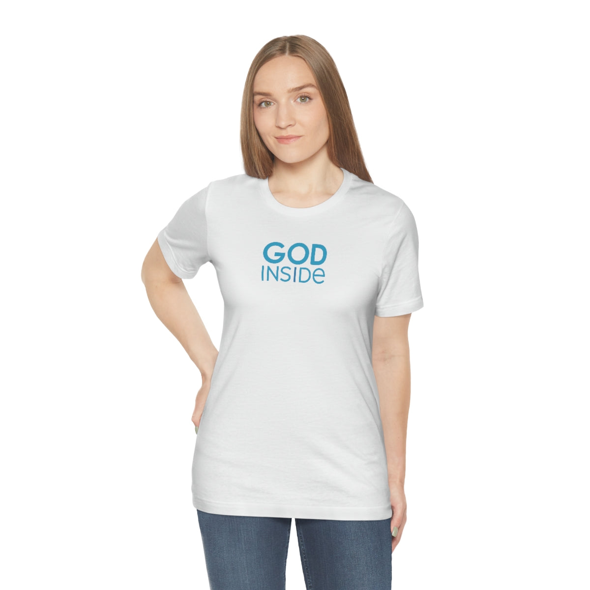 God Inside // Unisex Jersey Short Sleeve Tee