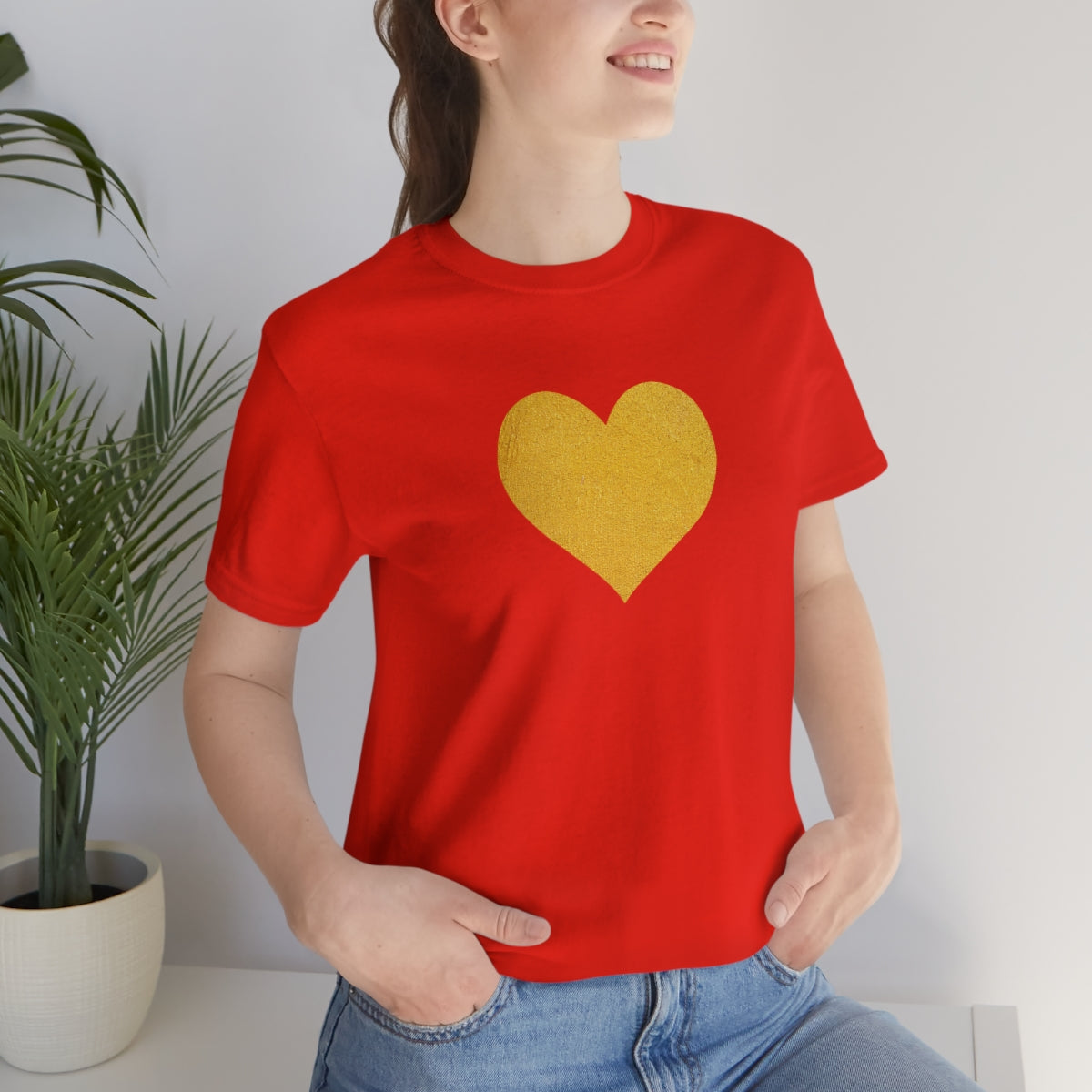 Heart of Gold // Unisex Jersey Short Sleeve Tee