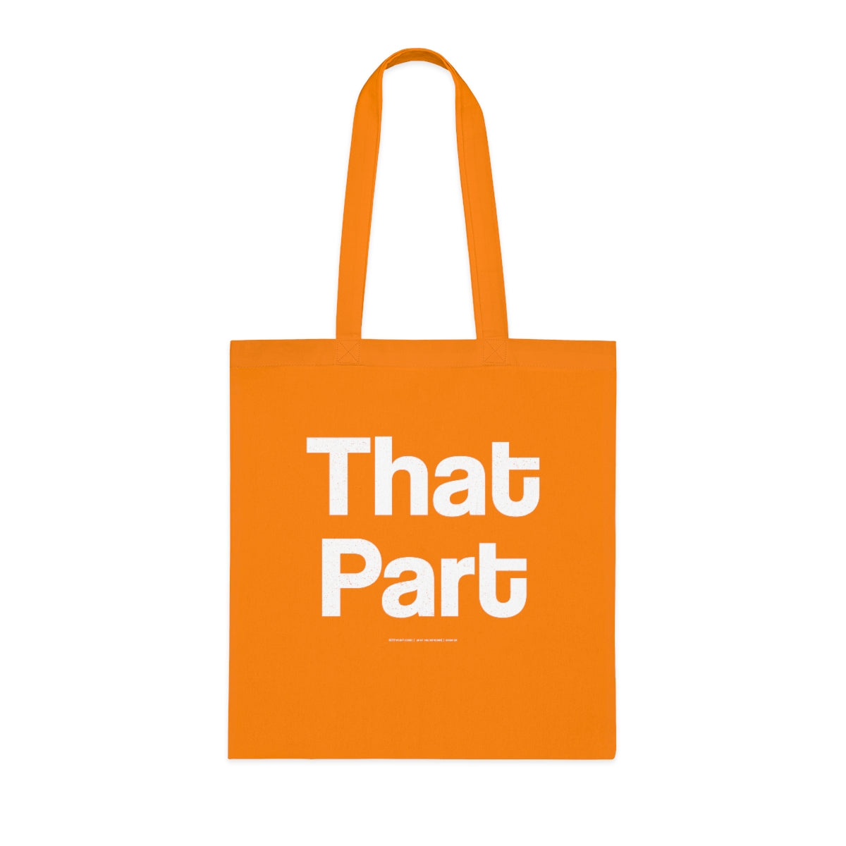 This Part/That Part // Cotton Tote