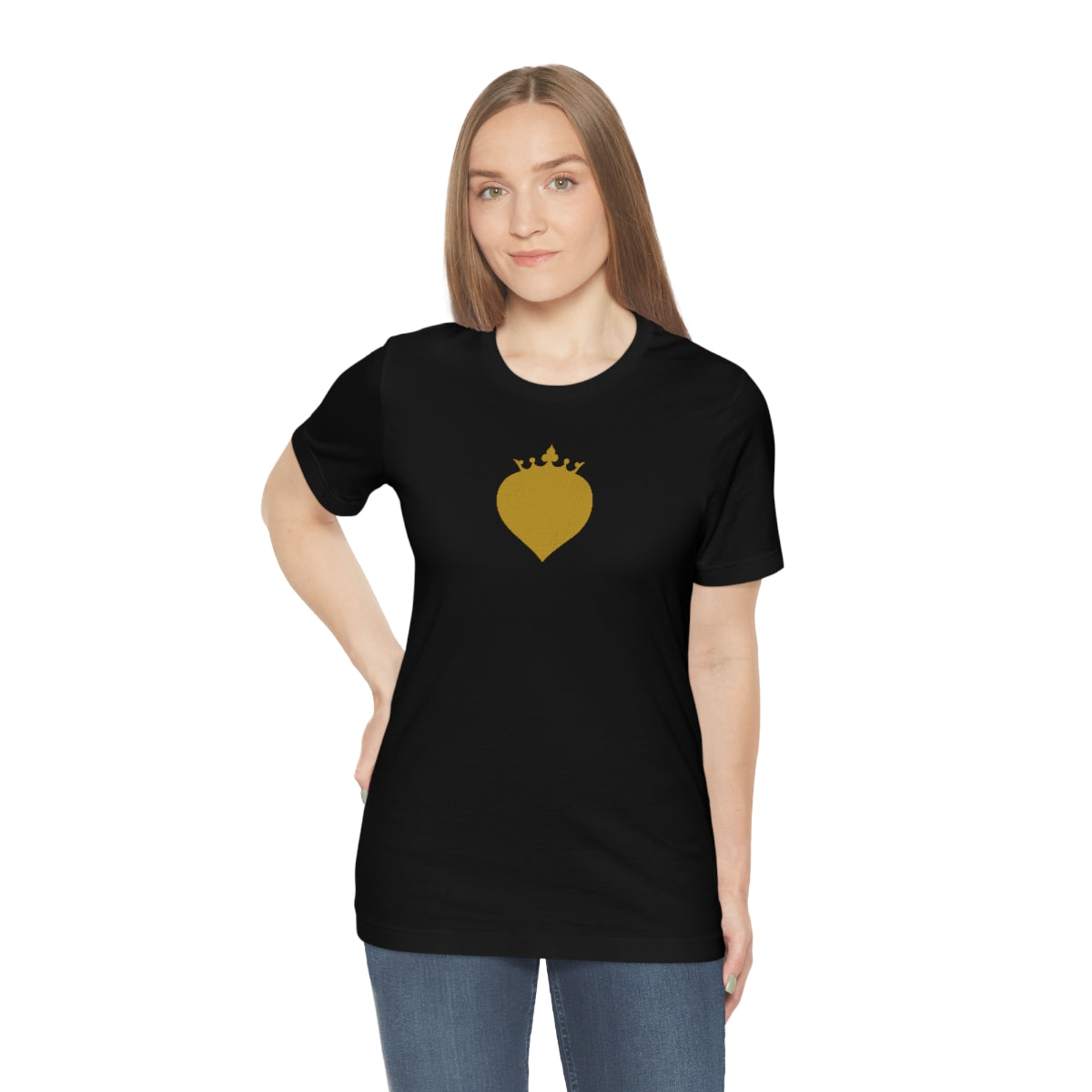 Royal Heart // Unisex Jersey Short Sleeve Tee