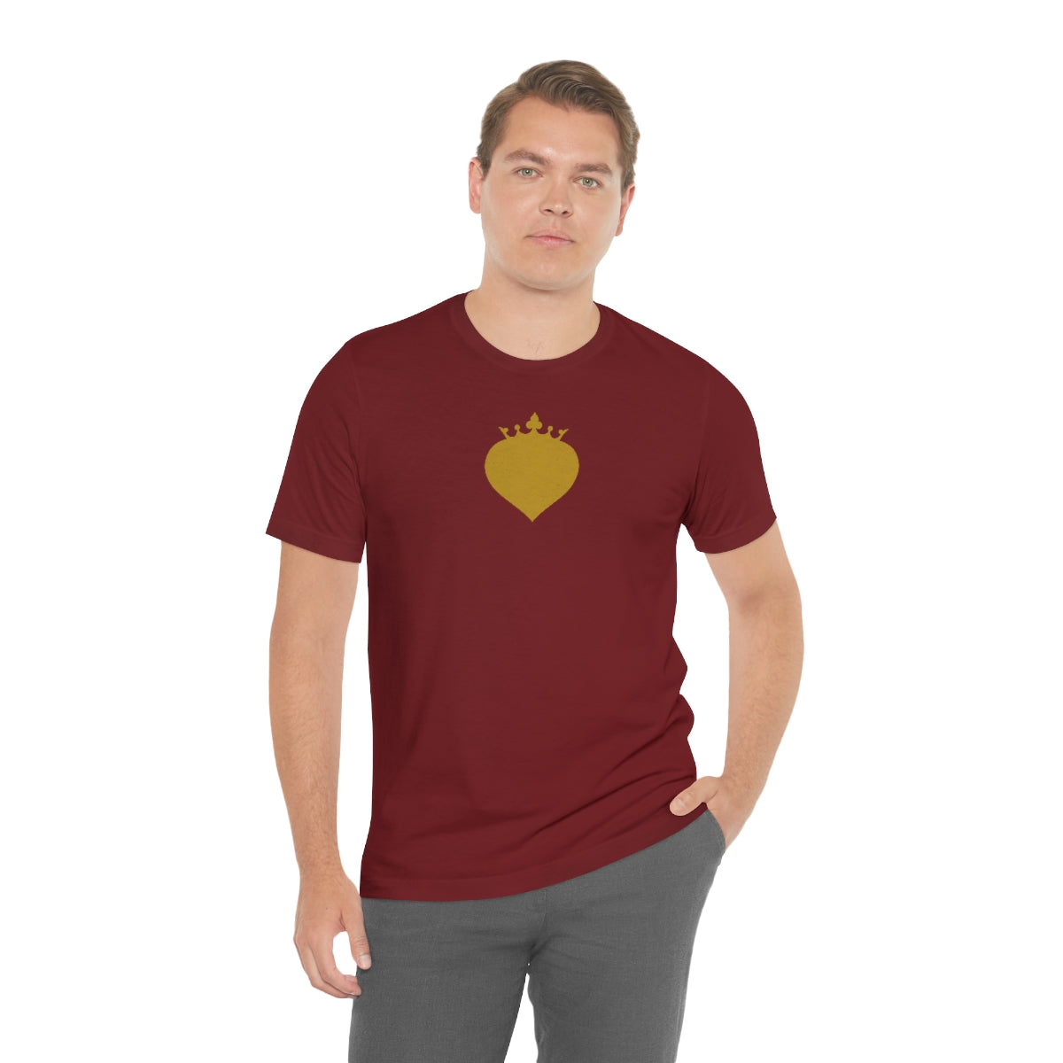 Royal Heart // Unisex Jersey Short Sleeve Tee