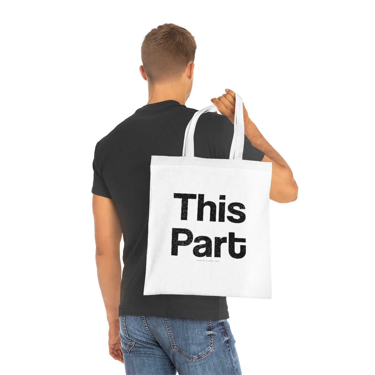 This Part/That Part // Cotton Tote