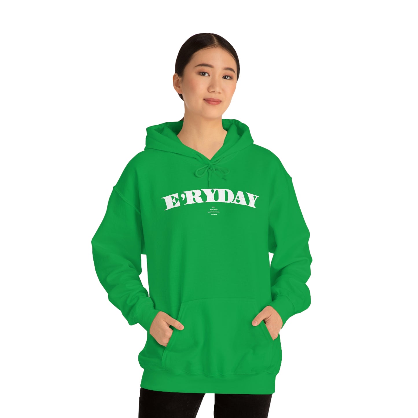 E’rydat/; The First Day // Unisex Heavy Blend™ Hooded Sweatshirt