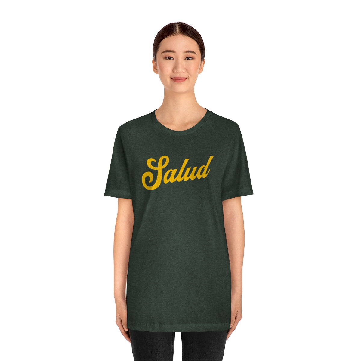 Salud™ (amarilla) // Unisex Jersey Short Sleeve Tee